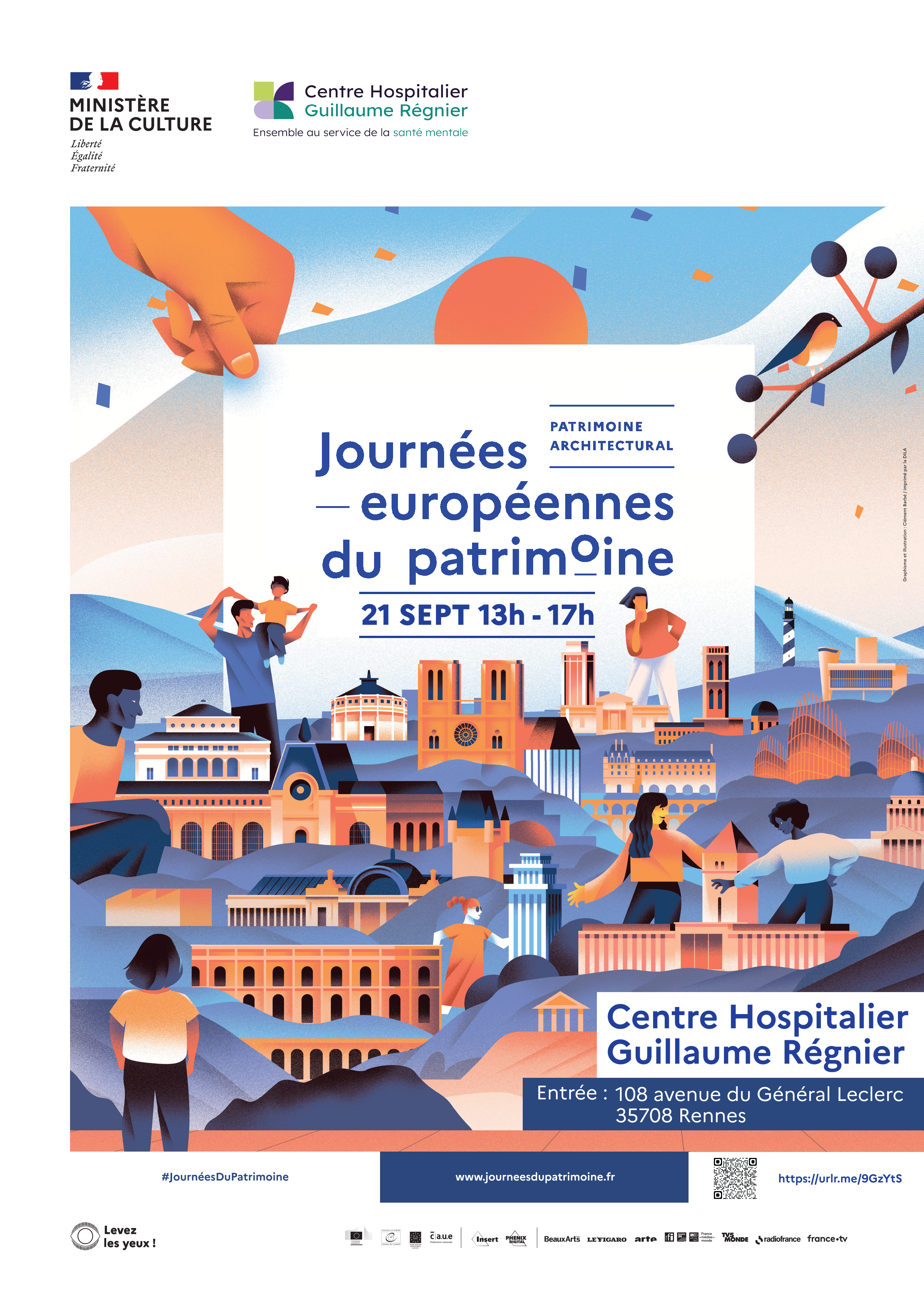Affiche Journées Européennes du Patrimoine